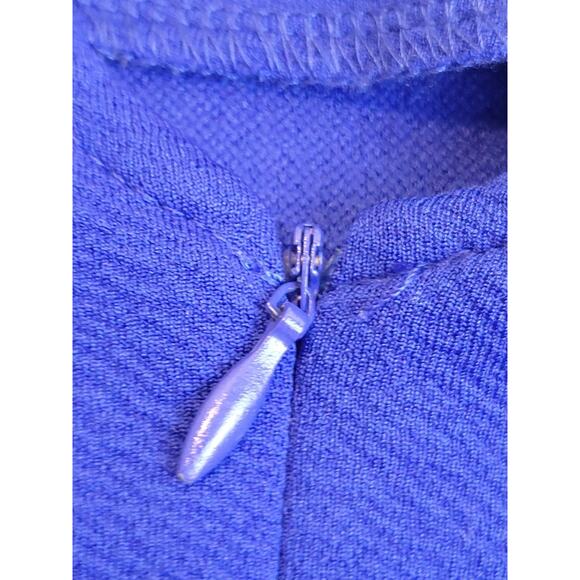 Helyo Fashion Midi A-Line Dress Blue Flutter Sleeve Elegant Women's Size 2XL - Picture 11 of 11